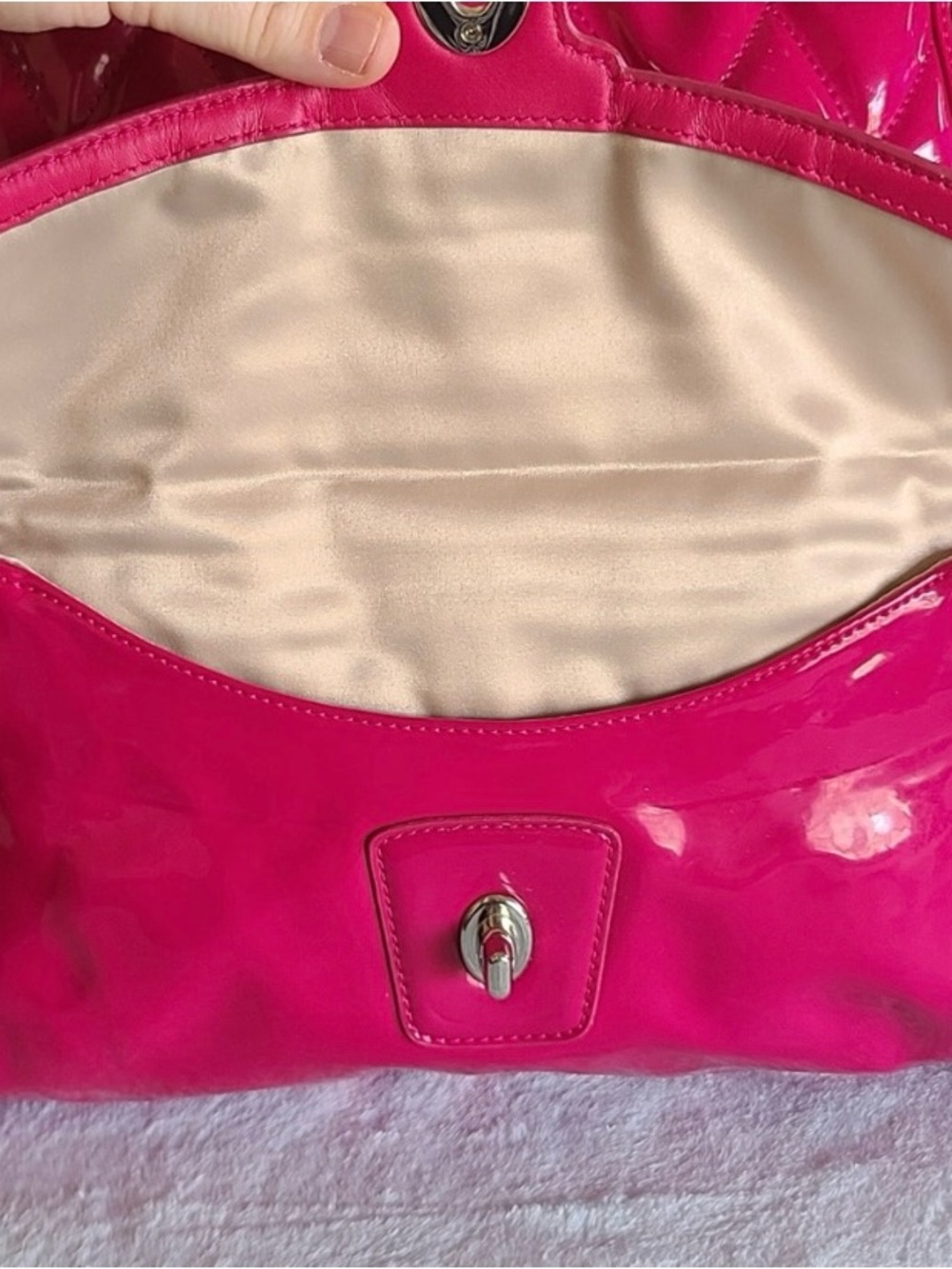 Coach 2011 Poppy Liquid Gloss Slim Tote - Picture 9 of 17
